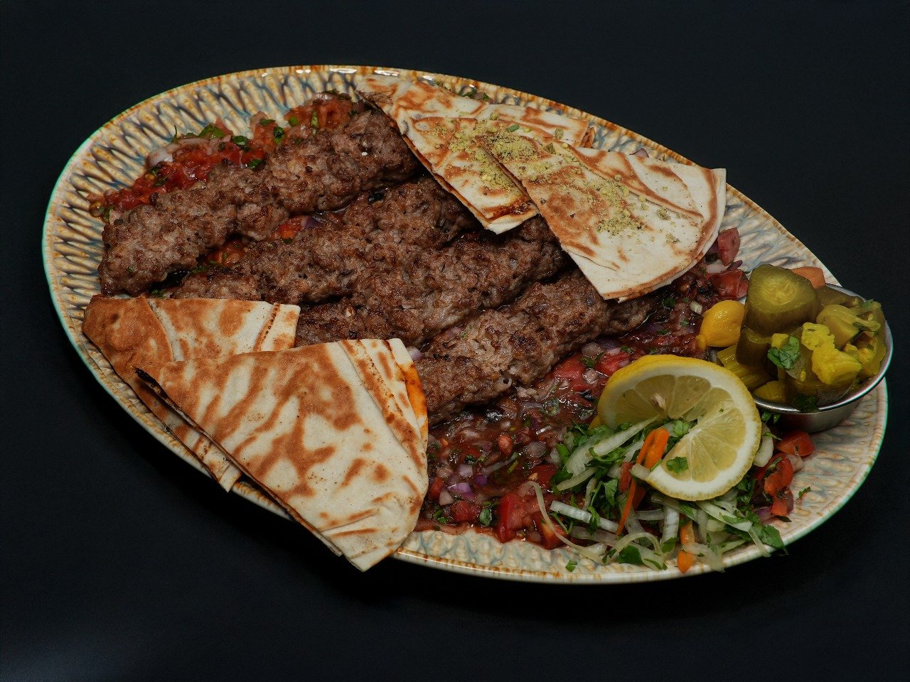 كباب حلبي لحم